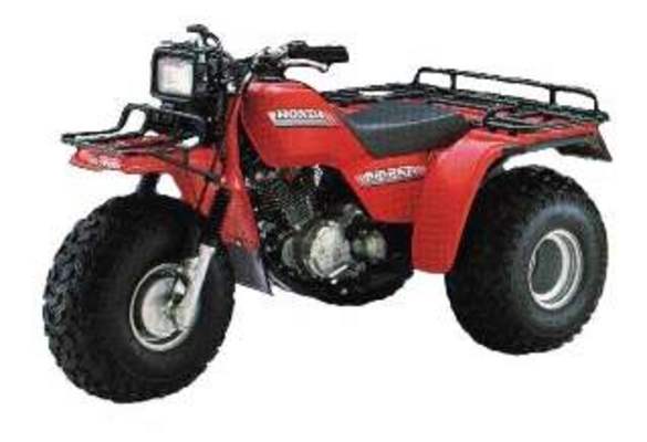 Product picture ORIGINAL 1987 ATC250ES BIG RED  ATC 250ES OWNERS MANUAL
